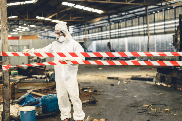 Professional Biohazard technician working in Murrayville, GA